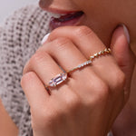 Morganite Ballerina Ring