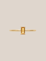 Citrine Birthstone Rings