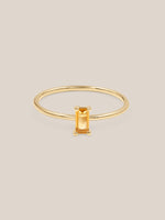 Citrine Birthstone Rings