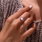 Morganite Ballerina Ring