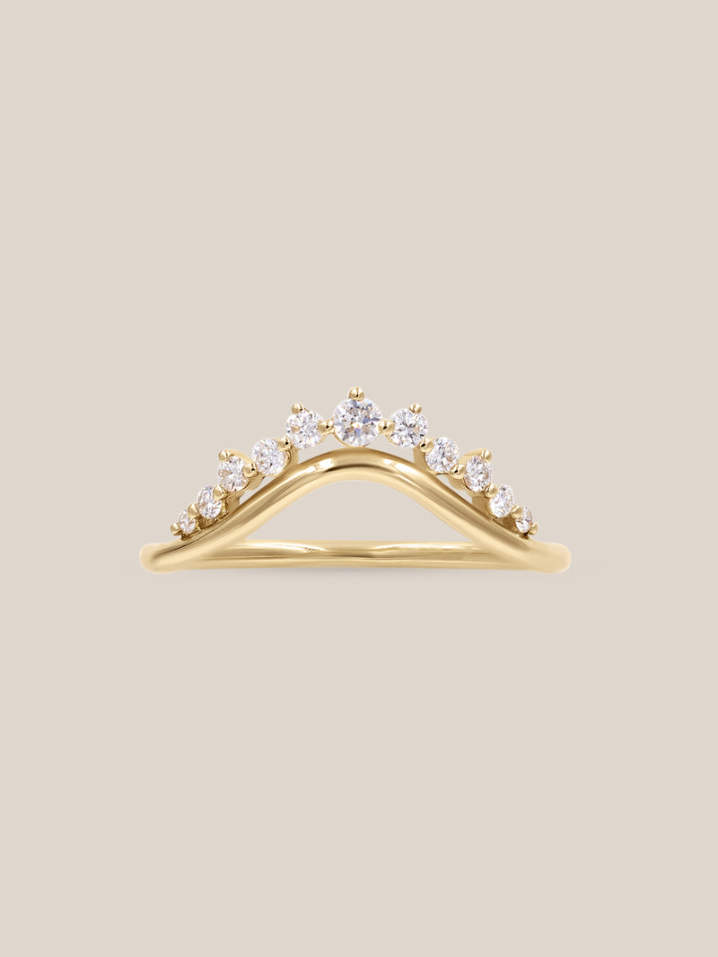 Grand Diamond Arch Ring