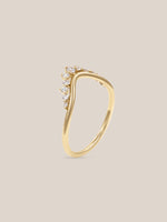 Grand Diamond Arch Ring