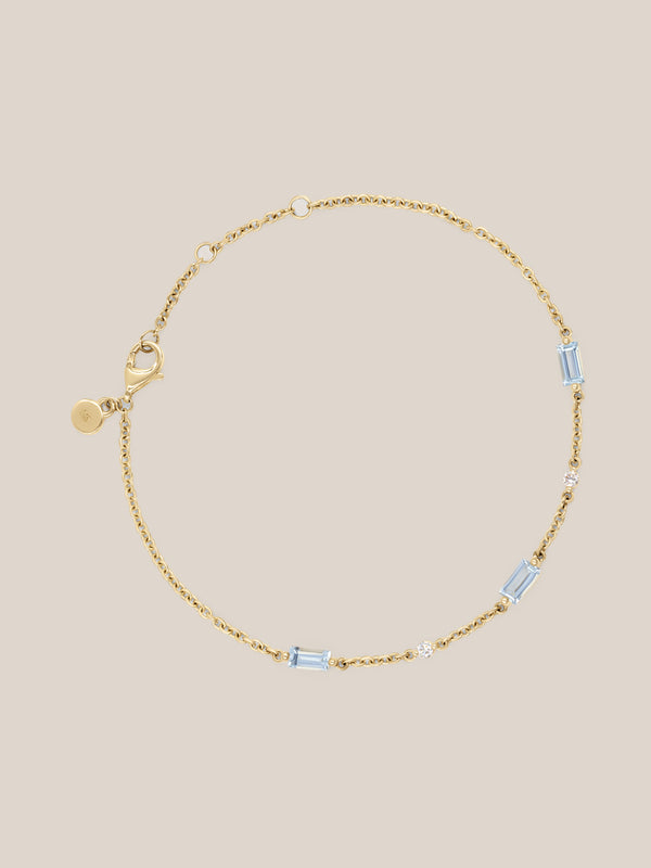 Aquamarine Azure Bracelet