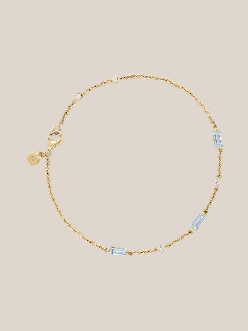 Aquamarine Azure Bracelet