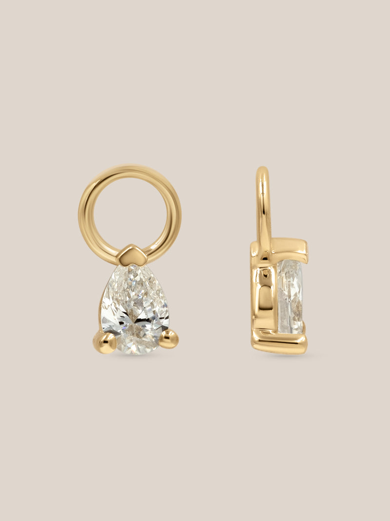 Mini Birthstone Huggie Charms