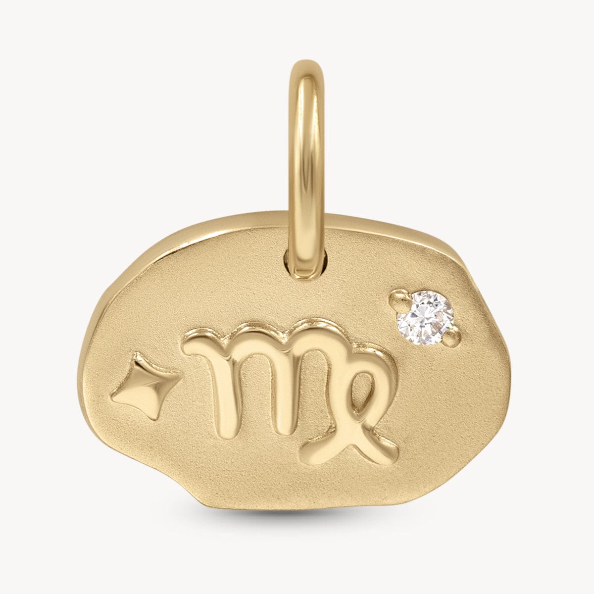 Zodiac Pendant Necklace in 14K Yellow Gold | Audry Rose