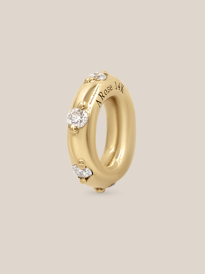 Diamond Spacer Charm