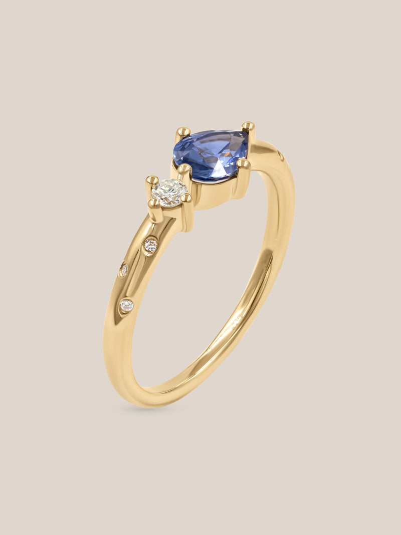 Midnight Blues Ring