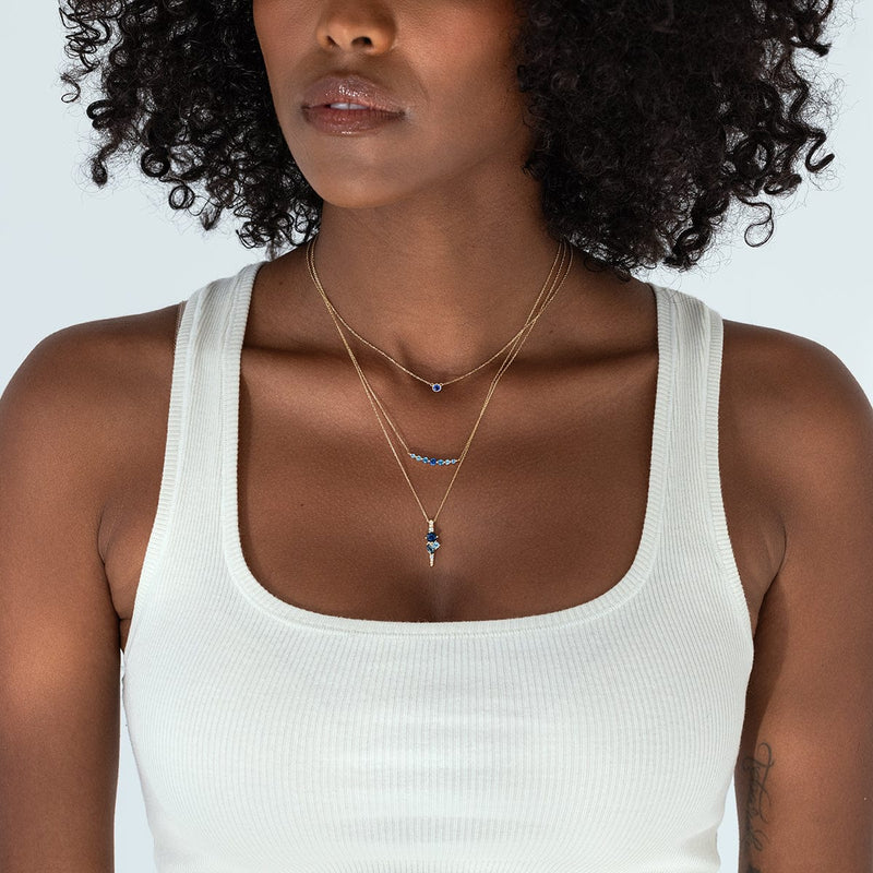 Ocean Starry Cluster Necklace