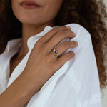 Midnight Blues Ring