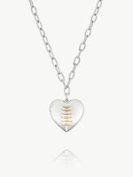Custom Stitched Heart Locket