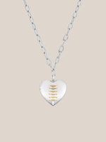 Custom Stitched Heart Locket