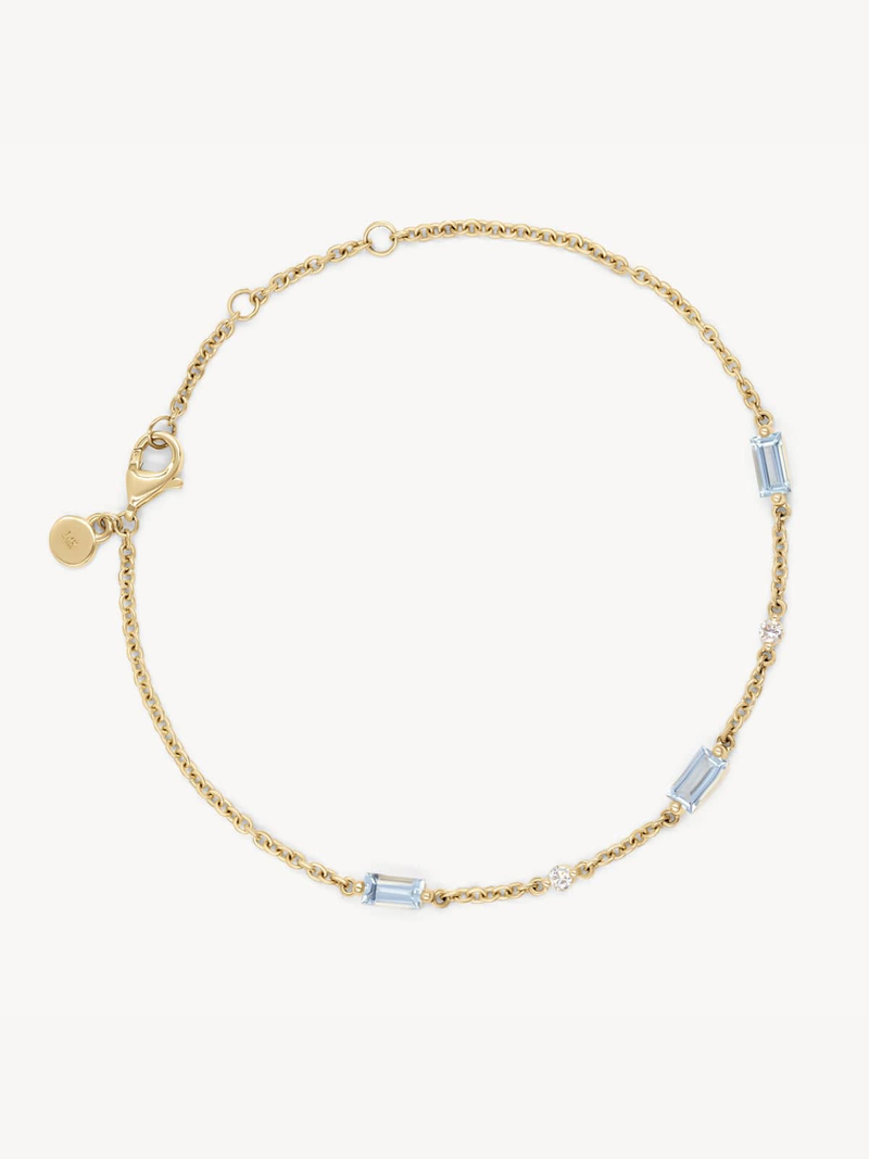 Aquamarine Azure Bracelet