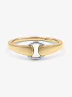 Two-Toned Buckle Ring