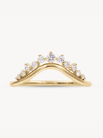Grand Diamond Arch Ring