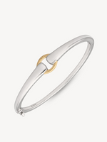 Mixed Metal Buckle Bracelet