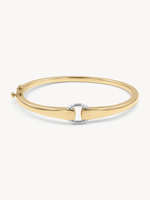 Two-Toned Buckle Bracelet