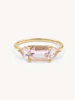 Morganite Ballerina Ring