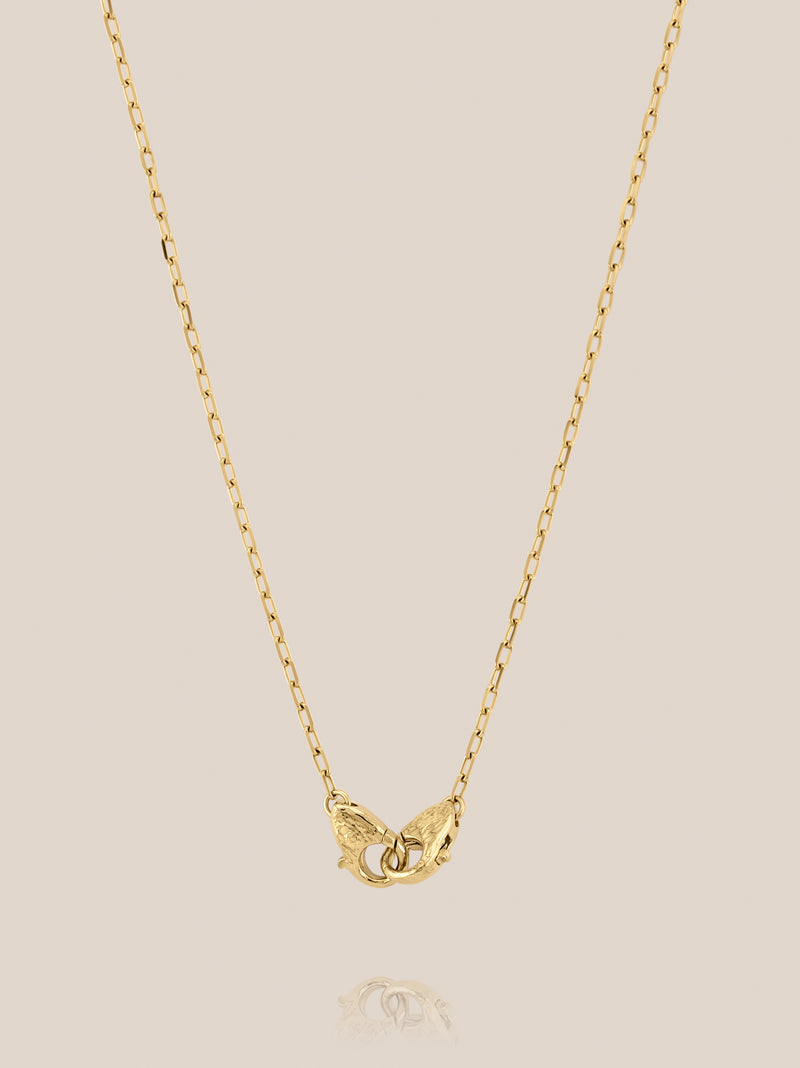 Double Lock Necklace