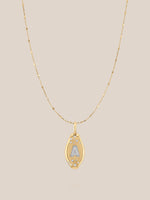 Initial Skipping Stone Pendant