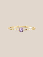 Starry Birthstone Ring