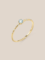 Starry Birthstone Ring