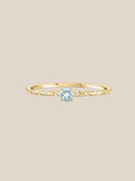 Starry Birthstone Ring