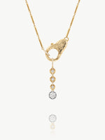 Hexagon Argyle Lariat