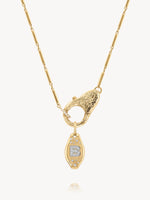 Initial Skipping Stone Pendant