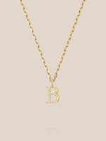Diamond Initial Pendants