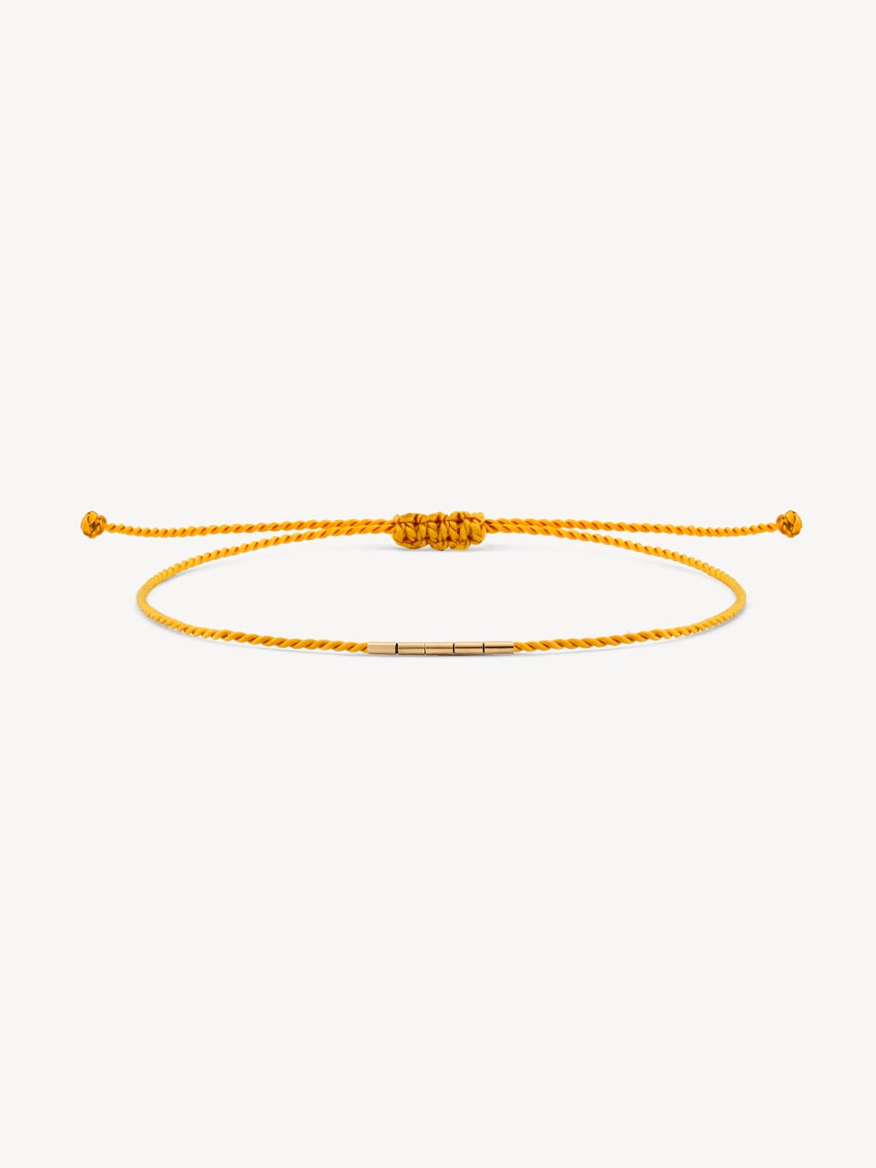 Hortense Jewelry Bead Cord Bracelet in 14K Solid Gold | Audry Rose