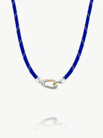 Mixed Metal Carabiner Necklace