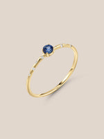Starry Birthstone Ring