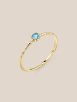 Starry Birthstone Ring