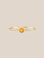 Starry Birthstone Ring