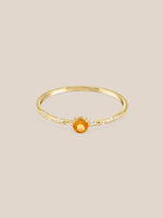 Starry Birthstone Ring
