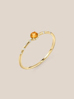 Starry Birthstone Ring