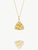 Trillion Gemstone Necklace