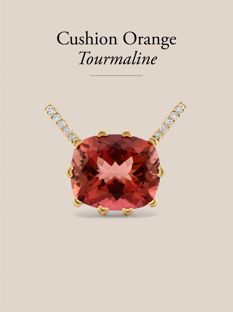 Tourmaline Lace Pendant - OOAK