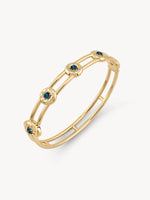 Teal Sapphire Aria Cadence Bracelet