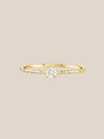 Starry Birthstone Ring