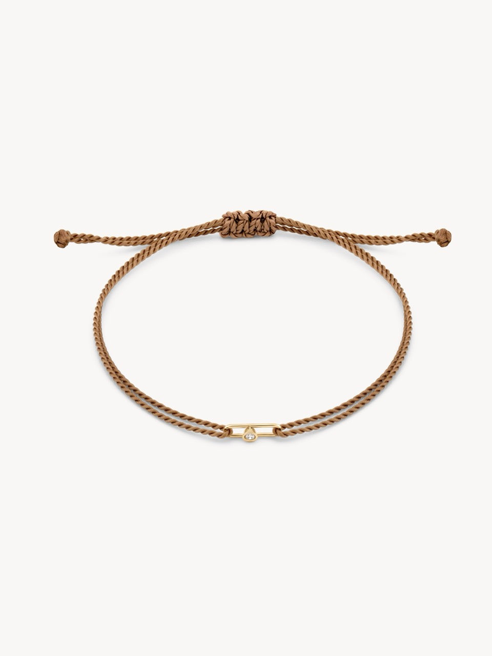 Hortense Jewelry Link Cord Bracelet in 14K Solid Gold | Audry Rose