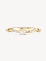 Starry Birthstone Ring
