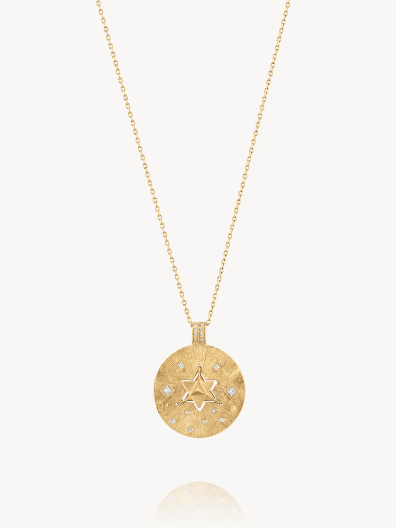 Diamond Merkabah Necklace