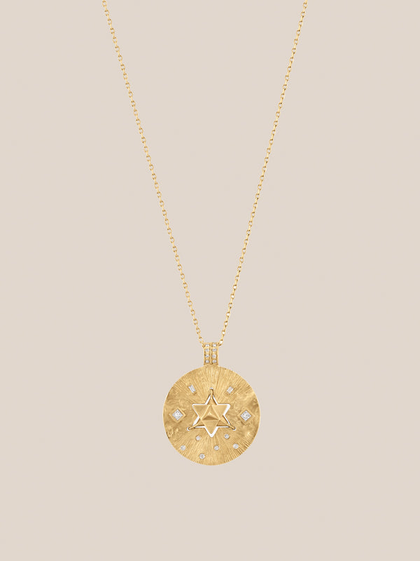 Diamond Merkabah Necklace