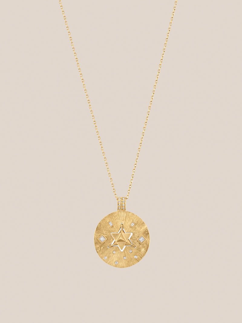 Diamond Merkabah Necklace