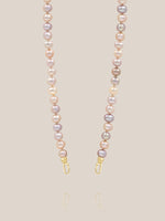 Beaded Double Lock Necklace
