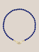 Beaded Double Lock Necklace
