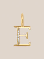 Diamond Initial Pendants