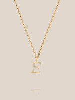 Diamond Initial Pendants